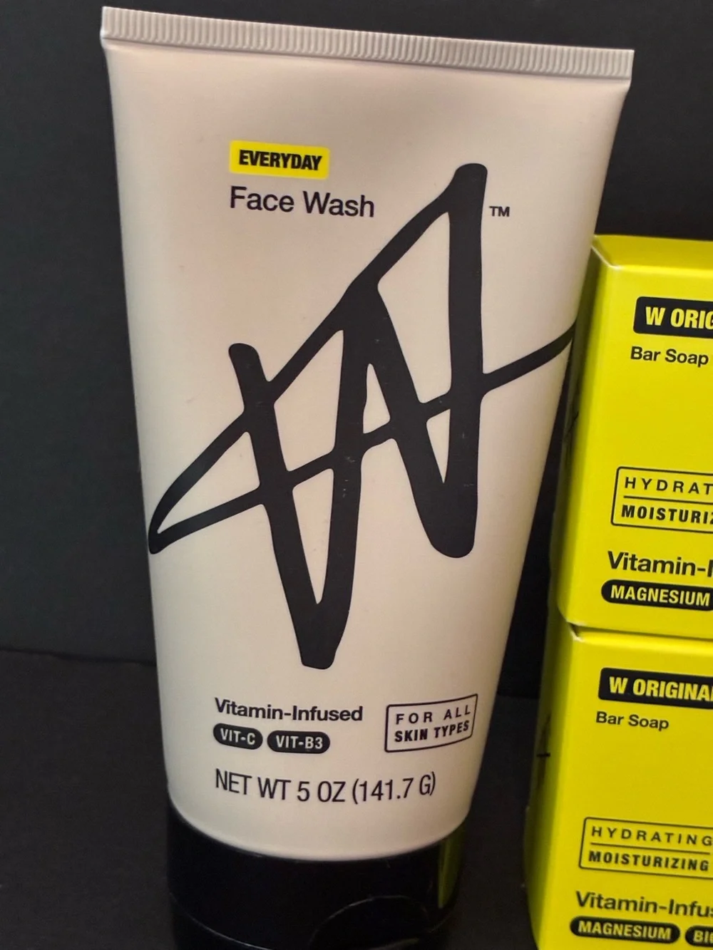 Facial Wash & Bar soap skincare bundle